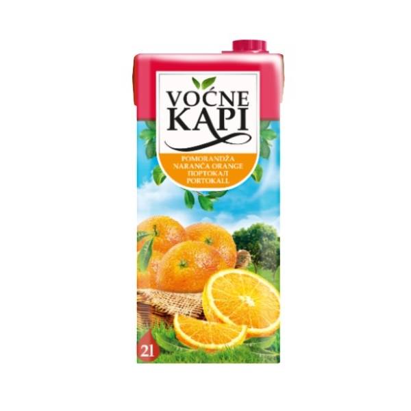 Voćni sok NECTAR Voćne kapi pomorandža 2l