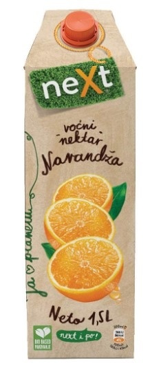 Voćni sok NEXT pomorandža 1,5l