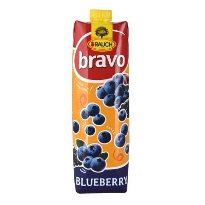 Voćni sok RAUCH Bravo borovnica 1l
