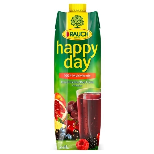 Voćni sok RAUCH Happy day multivitamin 100% 1l