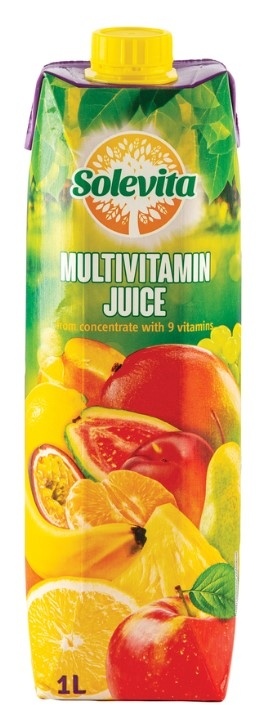 Voćni sok SOLEVITA Multivitamin 100% 1l