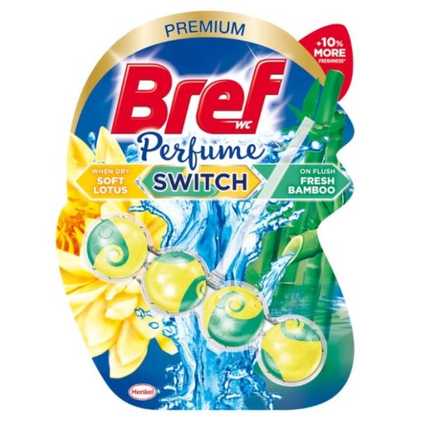 WC osveživač BREF Perfume Lotus Bamboo 50g