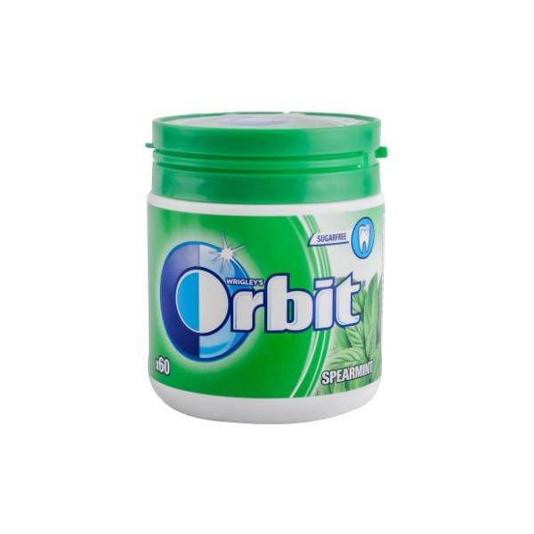 Žvake ORBIT Spearmint bočica 84g