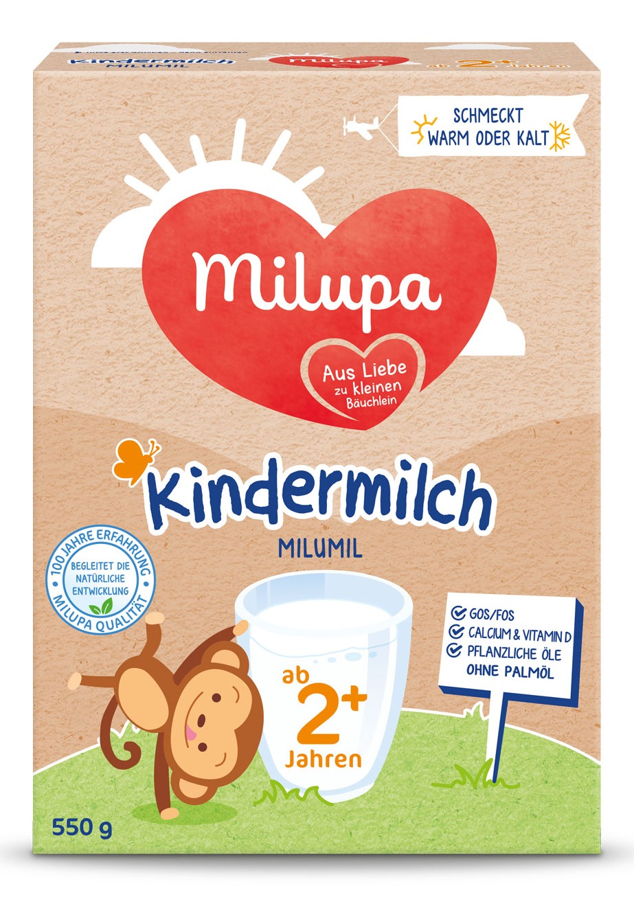 Zamensko mleko MILUPA Milumil 2 Kindermilch 550g - Cenoteka